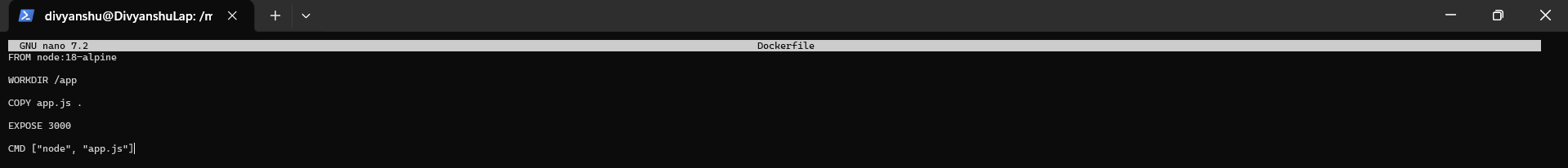 dockerfile